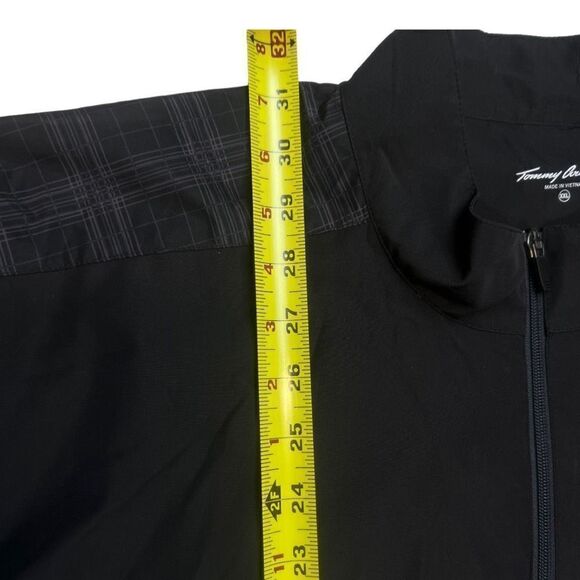 Tommy Armour Golf Jacket Men's XXL Long Sleeve Full Zip Black Windbreaker Jacket - Picture 6 of 13